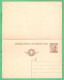 REGNO D'ITALIA 1925 CARTOLINA POSTALE VEIII MICHETTI DOMANDA+RISPOSTA Mil. 25 STEMMA II (FILAGRANO C59A) C 40+40 NUOVA - Entero Postal