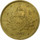 Italie, 50 Euro Cent, 2002, Rome, Laiton, SUP, KM:249 - Italy