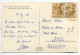 Congo Léopoldville 1 Oblit. Keach 12B(E)1 Sur C.O.B. 313 (x2) Sur Carte Postale Vers Mons Le 20/08/1956 - Lettres & Documents