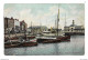 Postcard UK England Kent Ramsgate A Corner Of The Inner Harbour Small Boats Large Yacht Posted 1907 To France - Ramsgate