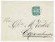 Portugal, 1887, # 61, For Copenhagen - Briefe U. Dokumente