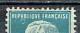 222 Pasteur 50 C. Sur 1,25 F. BleuAnneau Lune Charnière - 1922-26 Pasteur