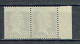 170 Pasteur 10 C. Vert Paire Bord De Feuille Luxe - 1922-26 Pasteur