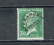 Préo 66 Pasteur 30 C. Vert Luxe - 1922-26 Pasteur