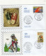 FRANCE    2008   FDC  Y.T. N° 4260  à  4269  Complet  Oblitéré. Frais De Gestion Compris - 2000-2009