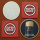 4 Different Beer Mats/coasters SUPER BOCK (PORTUGAL) - Bierdeckel