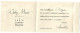 75 PARIS MODE INVITATION GABY MONO 1943 (présentation De La Nouvelle Collection)  4 SCANS - Mode