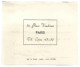 75 PARIS MODE INVITATION GABY MONO 1943 (présentation De La Nouvelle Collection)  4 SCANS - Mode