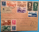 ETIOPIA POSTE COLONIALI ITALIANE+ERITREA ADDIS ABEBA1936 Lettera>Bienne(Ethiopia Italy Mixed Shark Cover Ethiopie Lettre - Ethiopie