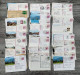 Lot De 135 Cartes Postales (dont Illustrées) Avec Flammes Origine Allemagne - Collections & Lots