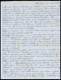 SCHLESWIG-HOLSTEIN DK 1IIa BRIEF, 113 (ALTONA) Auf 4 RBS Schwarzbraun Auf Marktbericht Aus London, Datiert 21. Oct. 1853 - Schleswig-Holstein