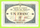 FRANCE / CHAMBRE De COMMERCE / MONT DE MARSAN / 1 FRANC / 1er DECEMBRE 1914 / 004879 / SERIE Bbb - Camera Di Commercio