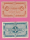 Région Economique D'Algérie - 50 Centimes Et 1 Franc (1944) - Camera Di Commercio