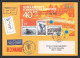 10879 Martin De Vivies Bloc N°2 40ème Anniversaire 1995 Fdc Par Avion Recommandé Lettre Cover TAAF Terres Australes - Briefe U. Dokumente