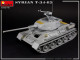 Miniart - CHAR T-34/85 Syrian Maquette Réf. 37075 Neuf NBO 1/35 - Veicoli Militari