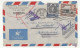 KUT Air Mail Letter Cover Posted 1951 - Retourned B240401 - Kenya, Ouganda & Tanganyika