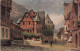 PEINTURES & TABLEAUX - Das Alte Haus In Bacharach - Carte Postale Ancienne - Malerei & Gemälde