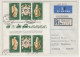 British Virgin Islands Letter Cover Posted Registered 1979 Road Town Tortola To Modling B240401 - Britse Maagdeneilanden