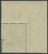 Dt. Reich 85IIe **, Deutsches Reich 1915, Freimarke Nr. 85IIe, 5 Pf. Germania, Schwärzlichopalgrün, Kriegsdruck, POR Eck - Ungebraucht