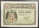 ESPAÑA. EDIFIL 428a. 1 PTA 30 DE ABRIL DE 1938 SERIE G, CONSERVACIÓN MBC+ - 1-2 Peseten