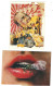 2 POSTCARDS EDITIONS NUREGON ILLUSTATEURS SERIES  ARTWORK BY PHILIP CASTLE - Zeitgenössisch (ab 1950)