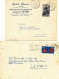 Delcampe - 1948/60 REPUBBLICA LOTTO DI 86 BUSTE CON SINGOLI ISOLATI COMMEMORATIVI - 1946-60: Storia Postale