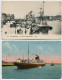 LOT 2 CP * DUNKERQUE Le Quai Des Hollandais ( Animé Bateau Voilier ) Et Navire Quittant Le Port * Edition N.D. & E.C. - Dunkerque