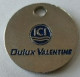 Jeton De Caddie - DULUX VALENTINE - En Métal - (1) - - Einkaufswagen-Chips (EKW)