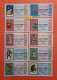 AÑO 1969 COMPLETO LOTERÍA NACIONAL ESPAÑA, SÁBADOS, TODOS LOS DECIMOS DEL AÑO - Lottery Tickets