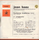 JOAN BAEZ FR SP - BACHIANAS BRASILEIRAS + 1 - Country Y Folk