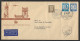 Portugal Premier Vol TAP Frankfurt Allemagne 1963 Timbre-taxe Port Dû Poste Restante First Flight Germany Postage Due - Lettres & Documents