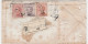 Lettre Pochette Recommandée En Tissu Pour Envoi D'échantillon, Ventimiglia / Grasses, 1924 - Marcophilie