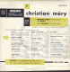 CHRISTIAN MERY - FR EP - HISTOIRES CORSES (O DUMME !) + LE TAXIPHONE - Humour, Cabaret