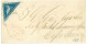 P2858 - CAPE OF GOOD HOPE . SG. 4 A, FROM KNYSNA RED OVL SEPT. 23 1856 TO CAPETOWN ARRIVING SEPT 27. - Cabo De Buena Esperanza (1853-1904)