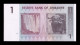 Zimbabwe 1 Dollar 2007 Pick 65 Sc Unc - Zimbabwe