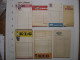 Lot De 7 Carnets De Notes Publicitaires PILE WONDER ELF MOTUL JOHNSON KLG YACCO - Advertising