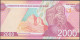 UZBEKISTAN - 2000 Som 2021 P# 87 Asia Banknote - Edelweiss Coins - Usbekistan