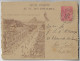 Brazil 1906 Postal Stationery Letter Sheet 3rd Pan-American Congress Central Avenue In RJ Perforation 6¾ Railway Cancel - Postwaardestukken
