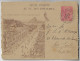 Brazil 1906 Postal Stationery Letter Sheet 3rd Pan-American Congress Central Avenue In RJ Perforation 6¾ Railway Cancel - Postal Stationery