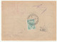 Yugoslavia Postage Due Stamp On Money Order Postal Check 1945 Stari Bečej B240401 - Strafport