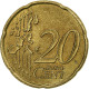 France, 20 Euro Cent, 2001, Paris, SUP, Laiton, KM:1411 - France