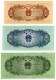 Cina - Lotto N.3 Banconote Da 1 Fen, 2 Fen, 5 Fen 1953 - Cina