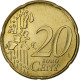 Portugal, 20 Euro Cent, 2002, Lisbonne, SUP, Laiton, KM:744 - Portogallo