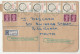 Great Britain Large Format Letter Cover Posted Registered 1977 Worthing Sussex To Malta  B240401 - Cartas & Documentos