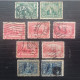 UNITED STATE 1907 JAMESTOWN EXPOSITION SC N 328-329-330 DIFFERENT PERFORATIONS - Gebruikt