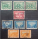 UNITED STATE 1913 PANAMA PACIFIC EXPOSITION SC N 397-398-399-400 DIFFERENT PERFORATIONS - Gebruikt