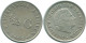 1/10 GULDEN 1966 NIEDERLÄNDISCHE ANTILLEN SILBER Koloniale Münze #NL12664.3.D.A - Antilles Néerlandaises