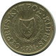 2 CENTS 1994 CHIPRE CYPRUS Moneda #AP298.E.A - Cyprus