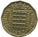 THREEPENCE 1962 UK GBAN BRETAÑA GREAT BRITAIN Moneda #AG935.1.E.A - F. 3 Pence