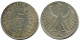 5 DM 1951 F WEST & UNIFIED GERMANY Coin #DB336.U.A - 5 Mark